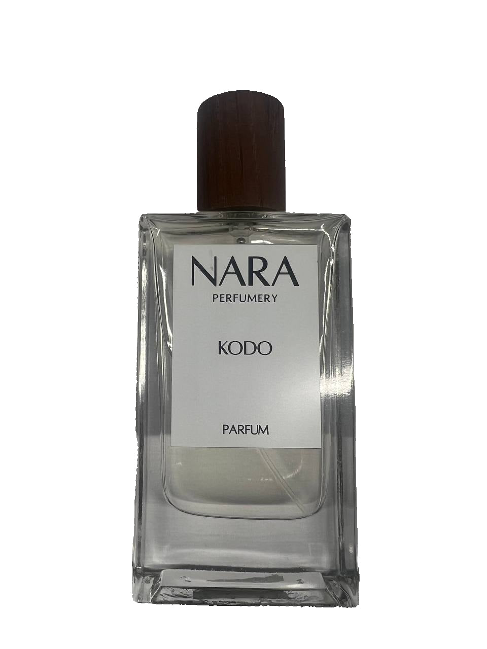 Nara Perfumery Kodo parfum bottle on a gray background