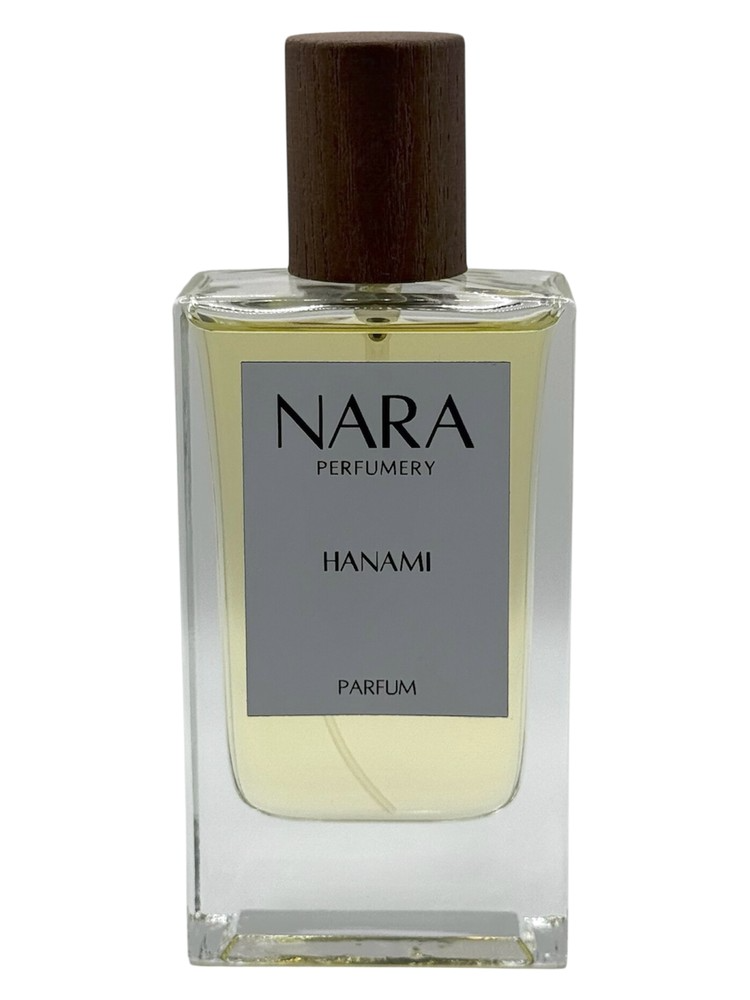 NARA Perfumery Hanami perfume bottle on a white background